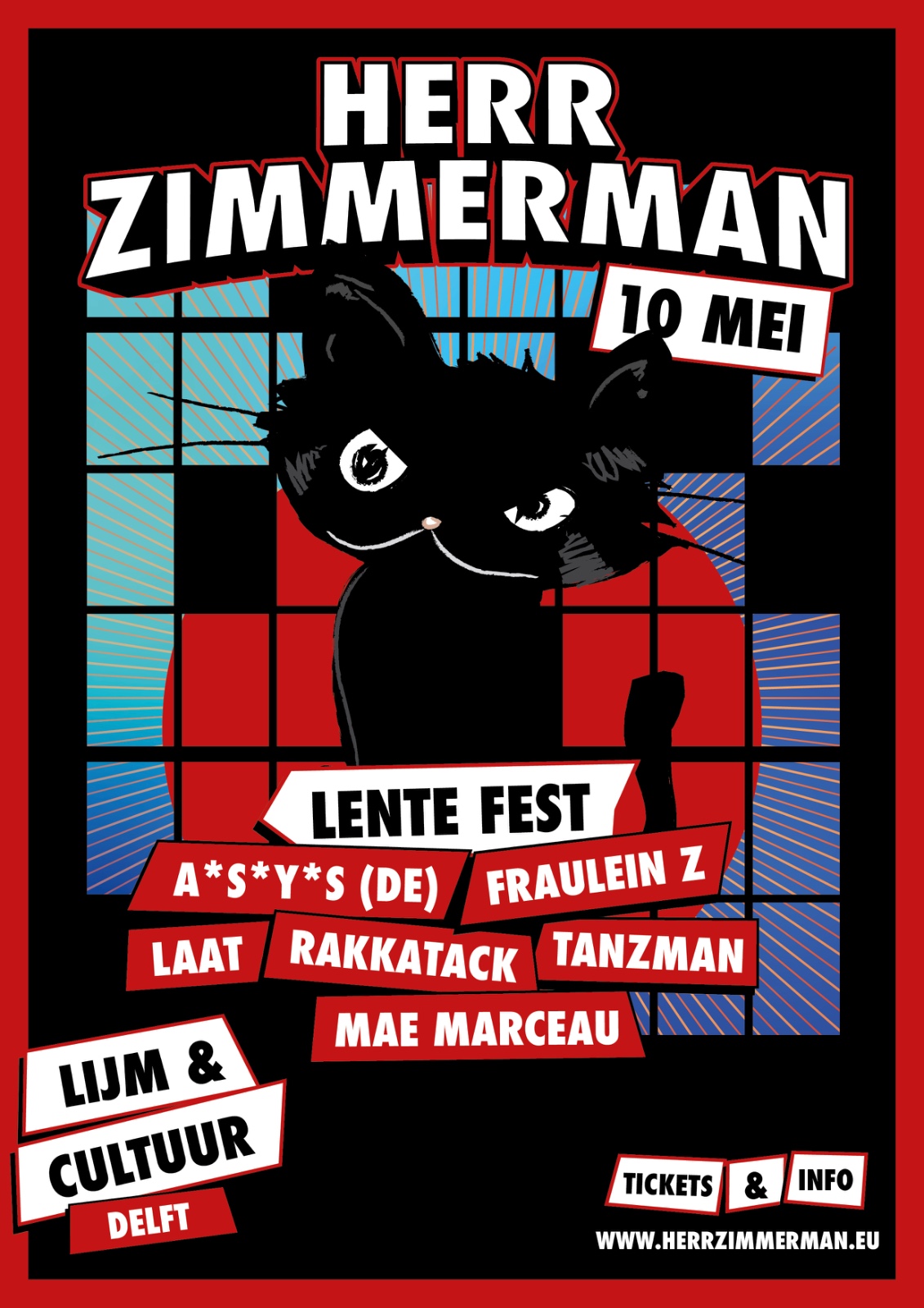 Herr Zimmerman LENTE FEST